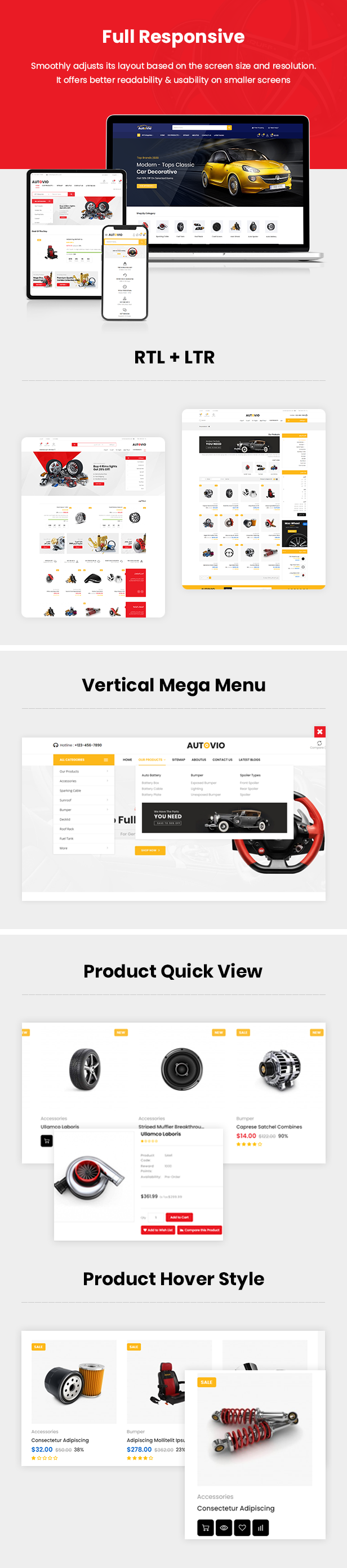 Autovio Opencart Theme