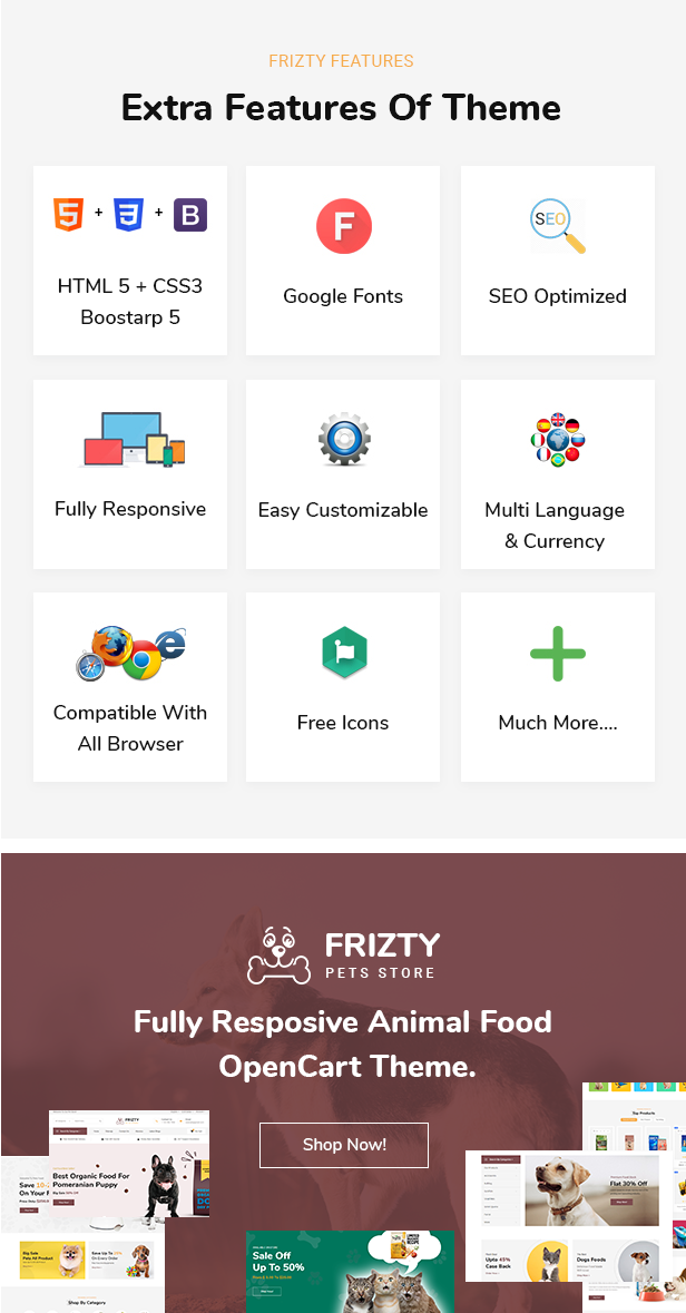 Frizty Opencart Theme