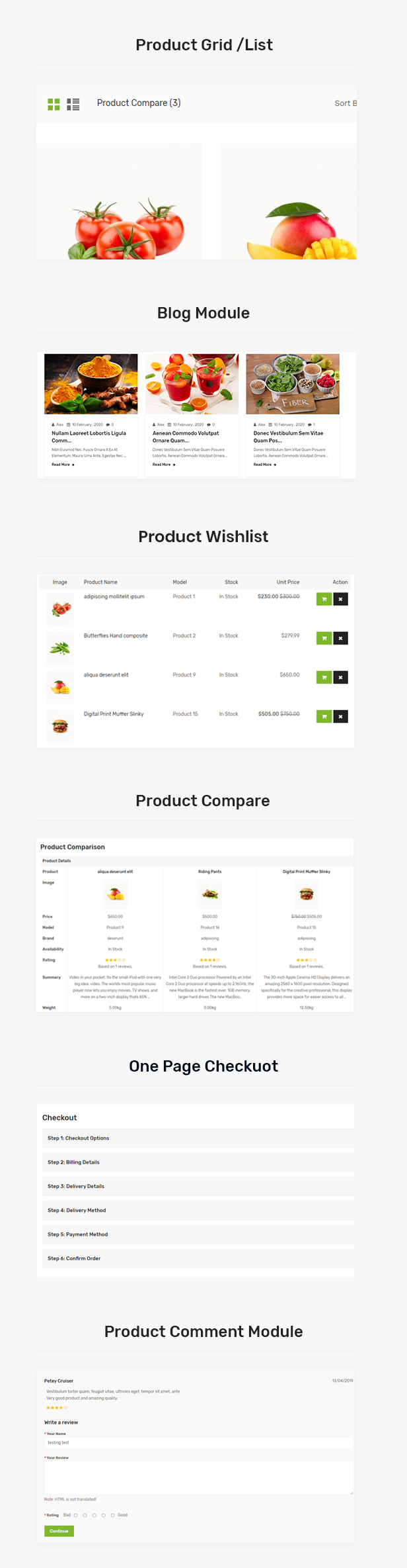 Vegitek Opencart Theme